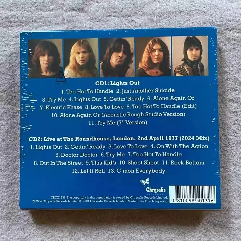 Rock Album UFO Music CD Lights - Audio Without Music recension och pris