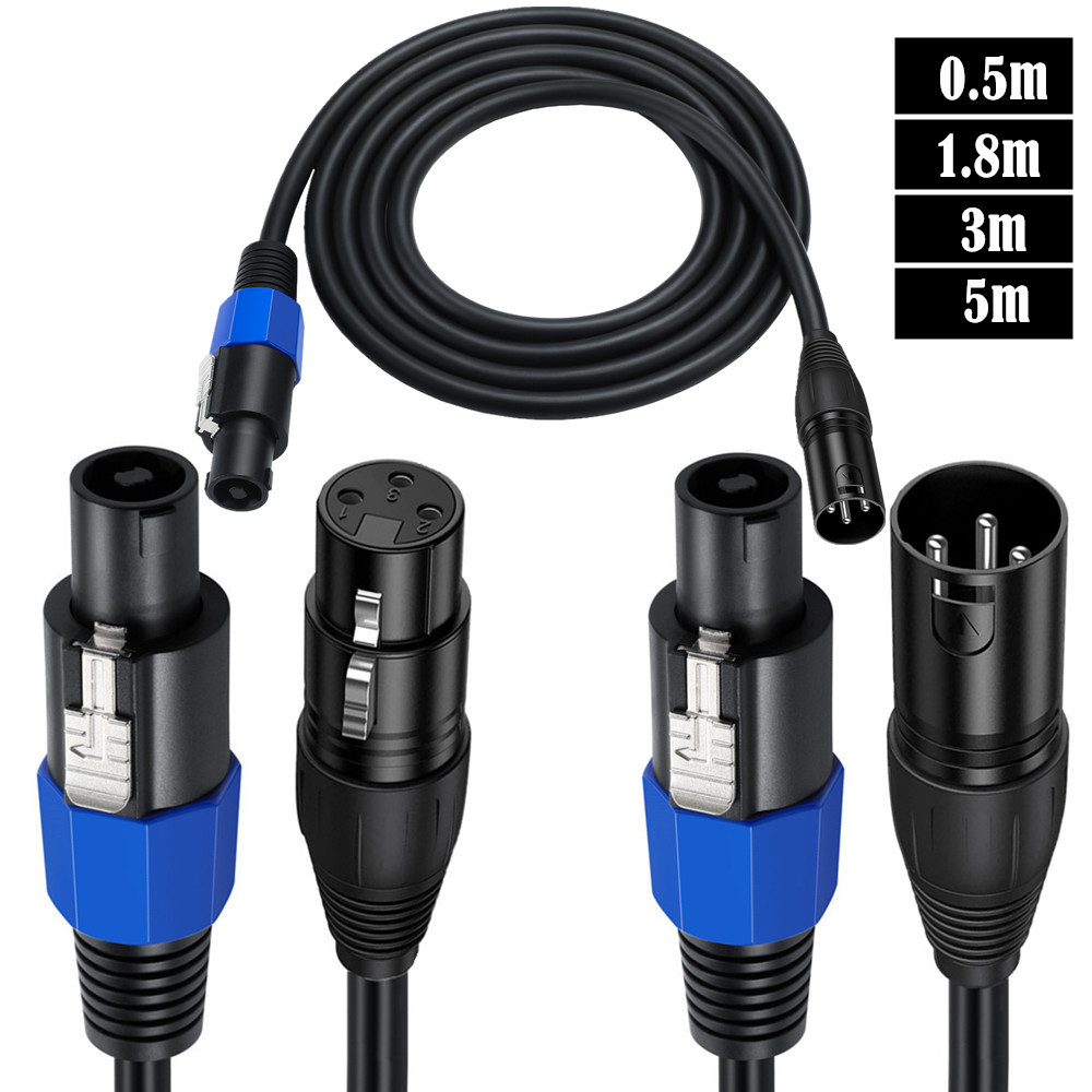 Speakon To XLR Cable Audio Jac - Audio Music Dj recension och pris