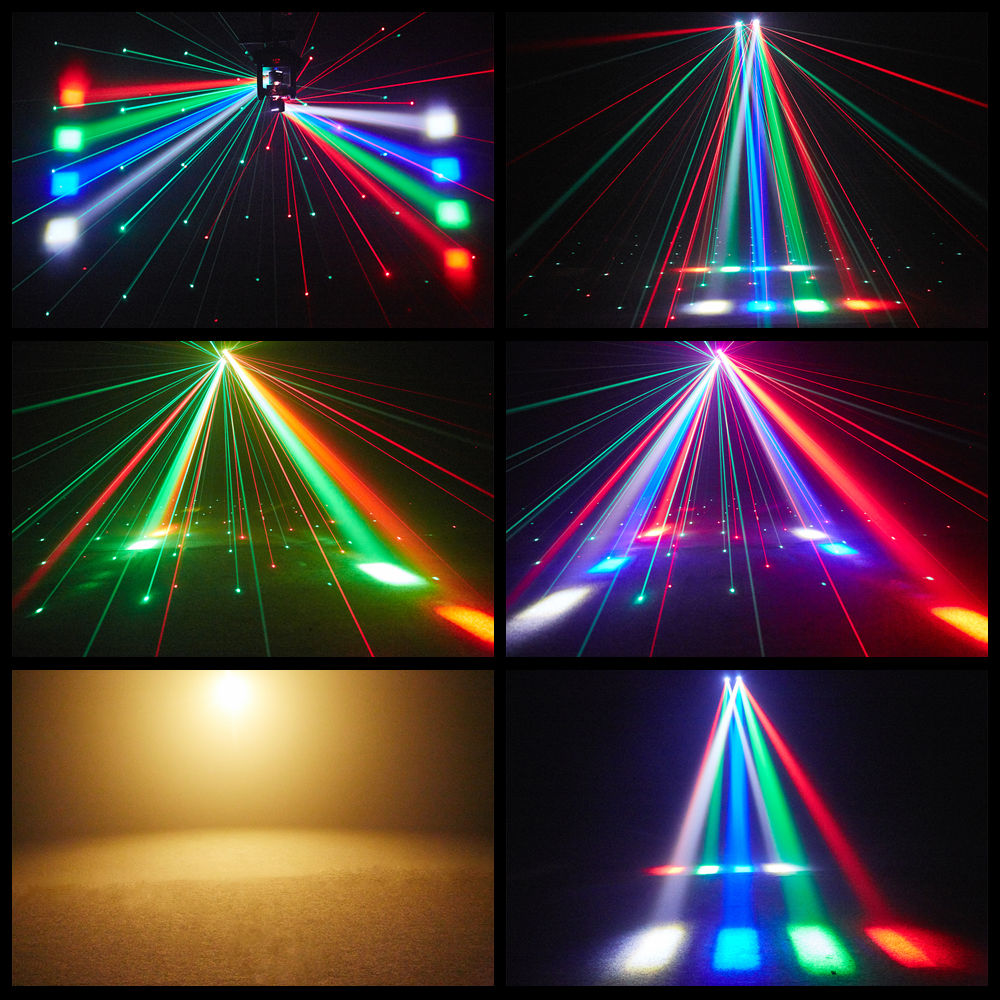 48W Mini Moving Head Beam Ligh - Audio Music Dj recension och pris