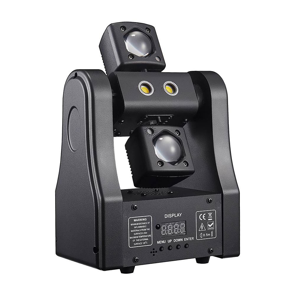 48W Mini Moving Head Beam Ligh - Audio Music Dj recension och pris