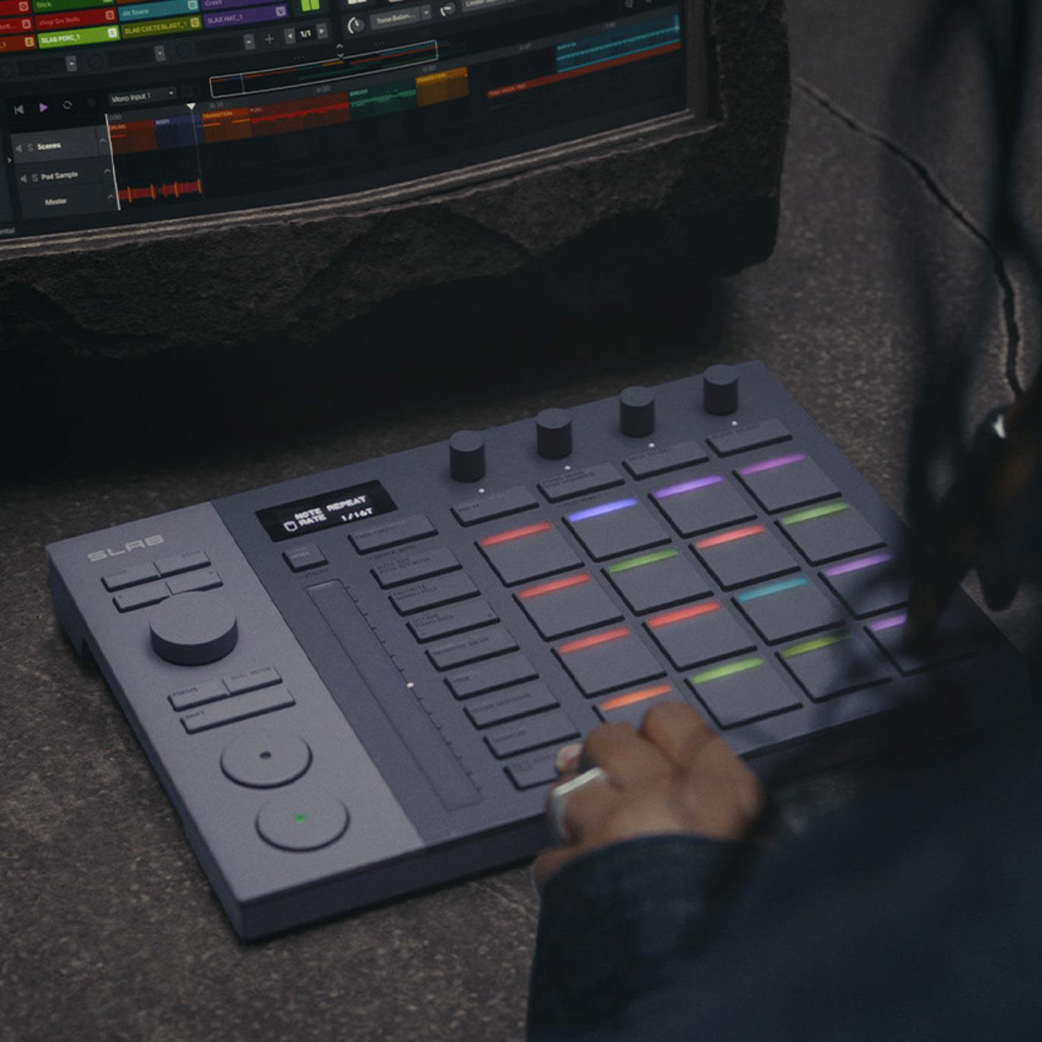 Pioneer AlphaTheta SLAB Serato - Midi Controller Pad recension och pris