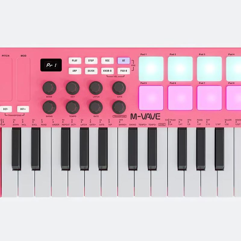 M Vave Smk 25 Portable Midi Ke - Midi Controller Pad recension och pris
