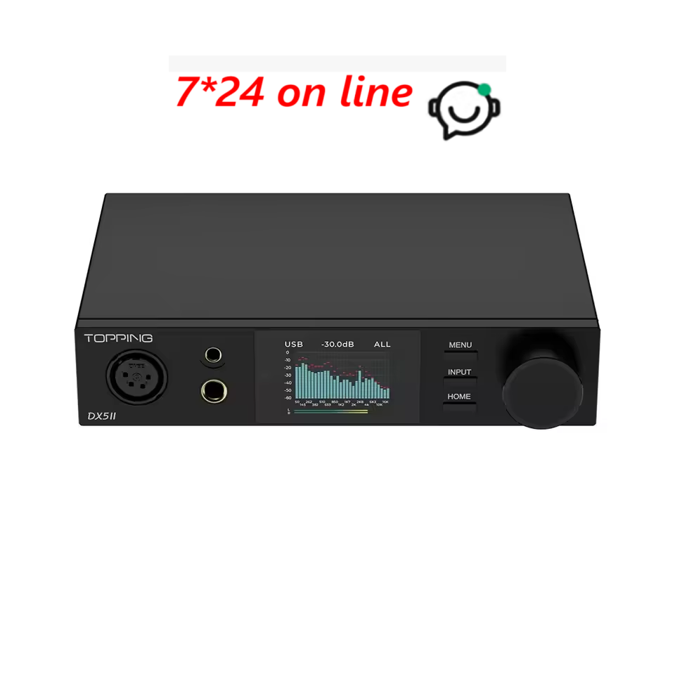 TOPPING DX5 II Fully Balanced  - Headphone Amplifier Dac recension och pris