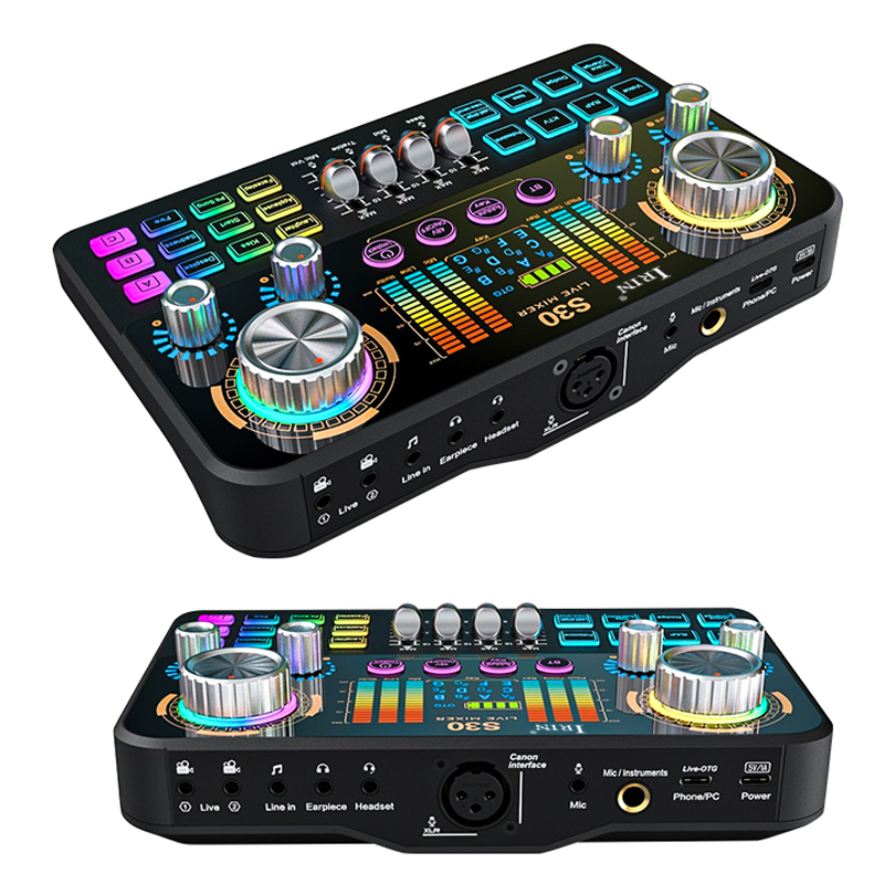 IRIN S30 Live Sound Card Audio - Audio Music Dj recension och pris