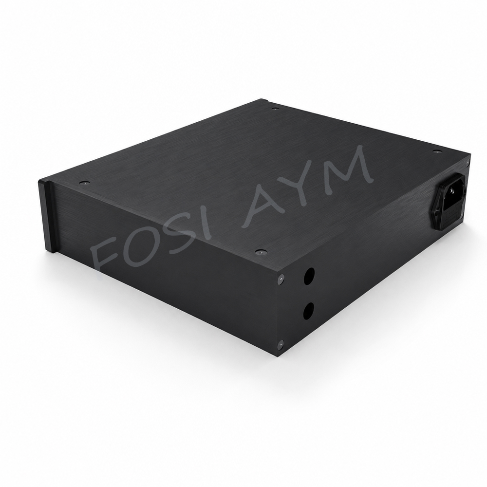 220x52x191mm FOSI AYM Full Alu - Headphone Amplifier Dac recension och pris