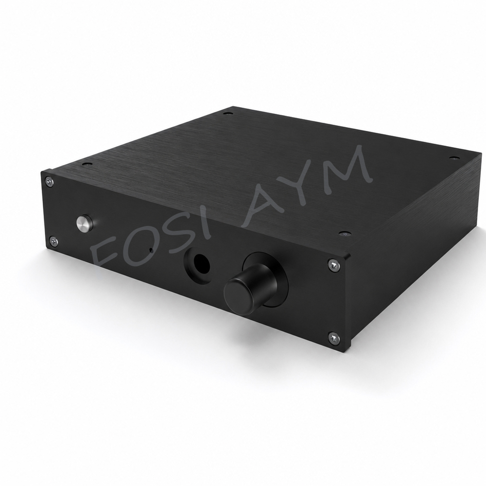 220x52x191mm FOSI AYM Full Alu - Headphone Amplifier Dac recension och pris