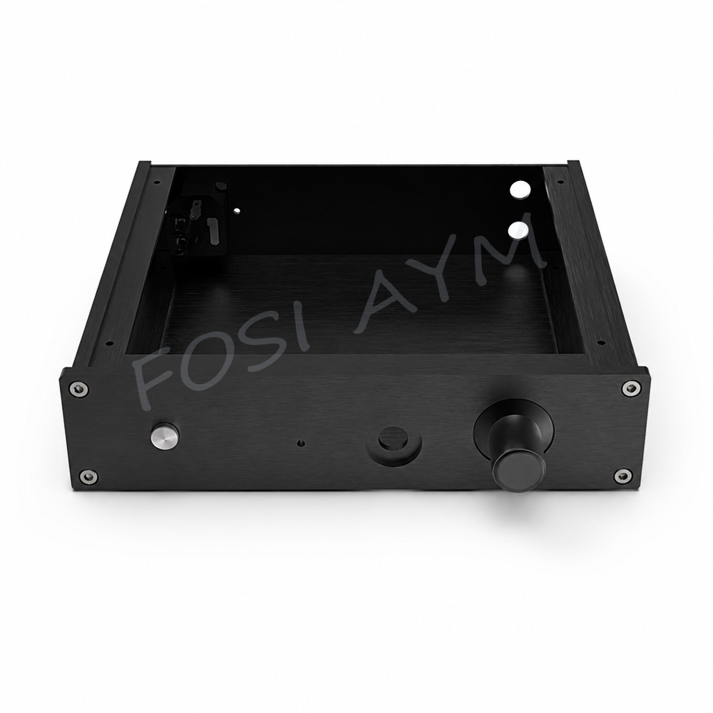 220x52x191mm FOSI AYM Full Alu - Headphone Amplifier Dac recension och pris
