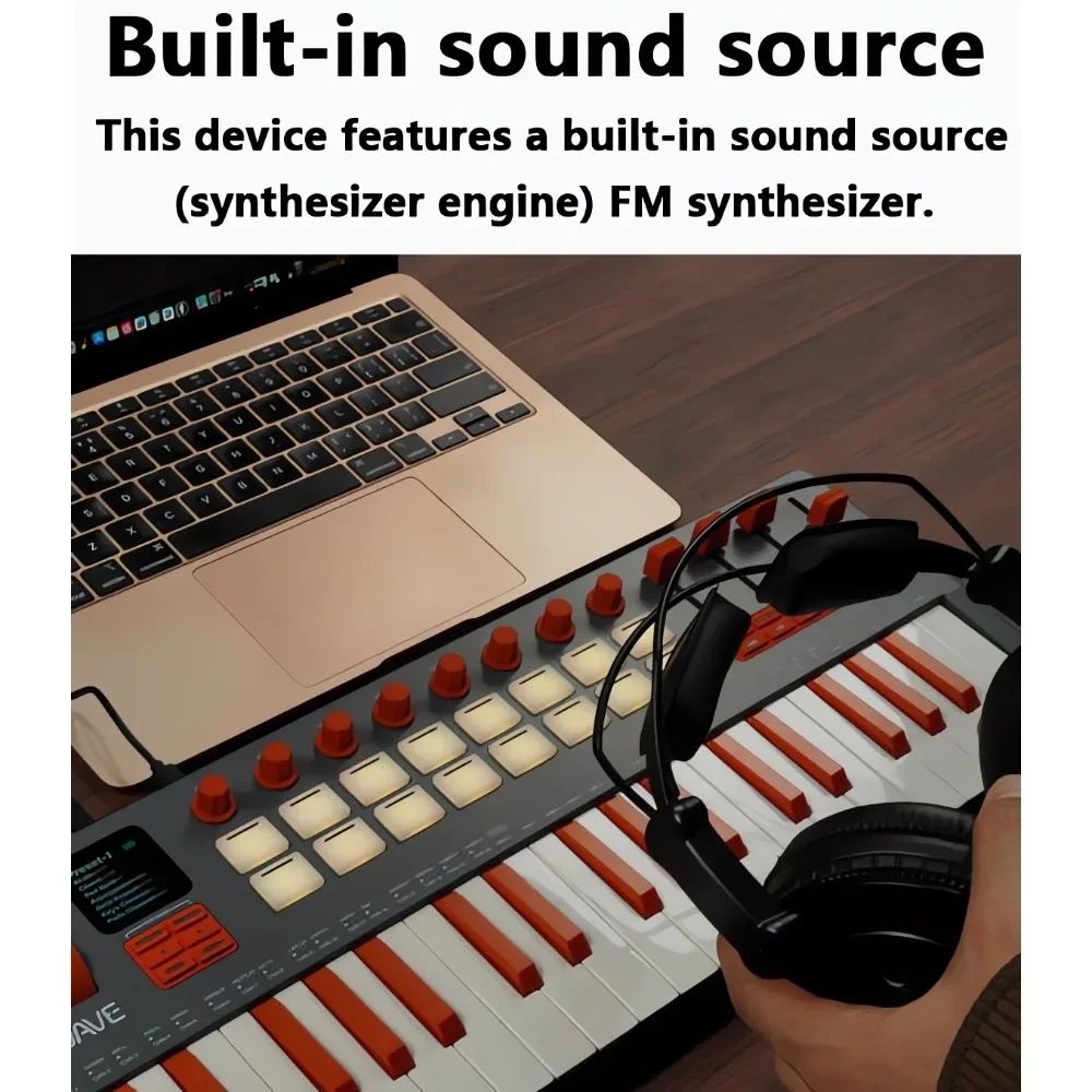 M-VAVE SMK-37 Elite MIDI Produ - Midi Controller Pad recension och pris