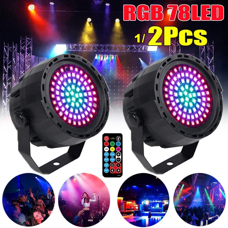 2/1PCS 12V RGB Sound Activated - Audio Music Dj recension och pris