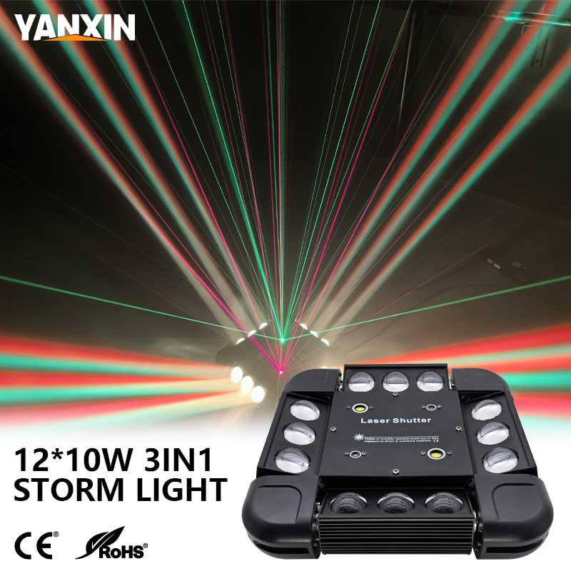 120W 3IN1 Beam Laser Strobe St - Audio Music Dj recension och pris